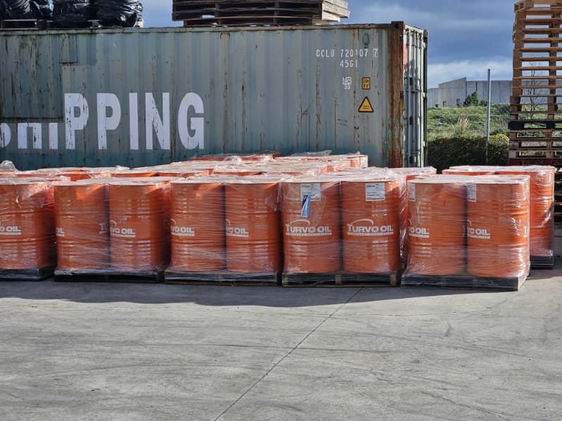turvo oil 200L engine oil in steel drums, shipping to australia