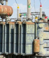 electric transformer where transformer oil can be used